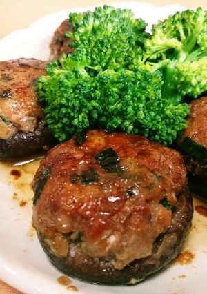 残った餃子の具で☆椎茸の肉詰め-レシピのメイン写真