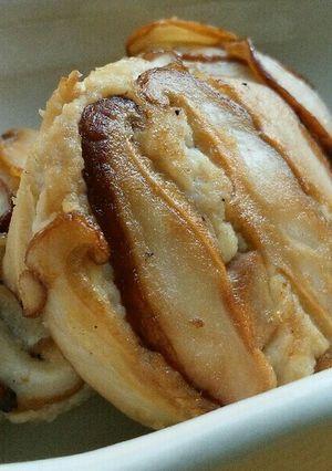 犬ご飯　シイタケの肉包み-レシピのメイン写真