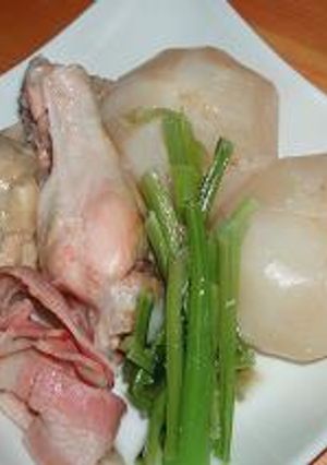 かぶと手羽先のにんにく煮-レシピのメイン写真