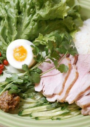 炊飯器で作るローストポークプレート-レシピのメイン写真