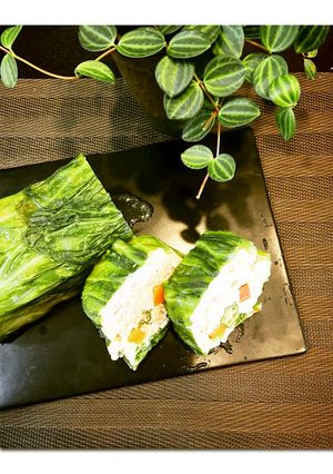 【極みだし】鶏肉のテリーヌ春キャベツ巻き-レシピのメイン写真