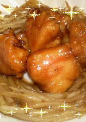 もやしと鶏の照り焼き-レシピのメイン写真