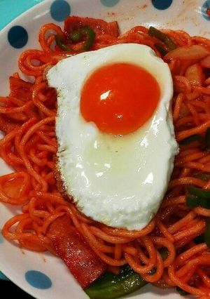 昭和の喫茶店の味な、ナポリタン-レシピのメイン写真