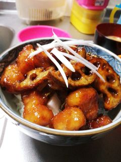 豚バラ肉の角煮丼-レシピのメイン写真