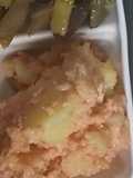 レンジで簡単♡めんたいポテト