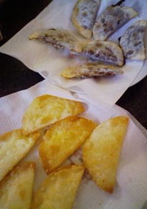 とろけるチーズ&餃子の皮で簡単おやつ♪-レシピのメイン写真