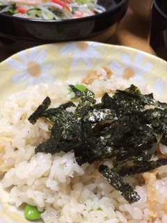 簡単節約晩ごはん①混ぜ込みいなり-レシピのメイン写真