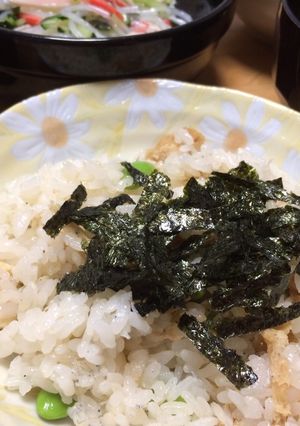 簡単節約晩ごはん①混ぜ込みいなり-レシピのメイン写真