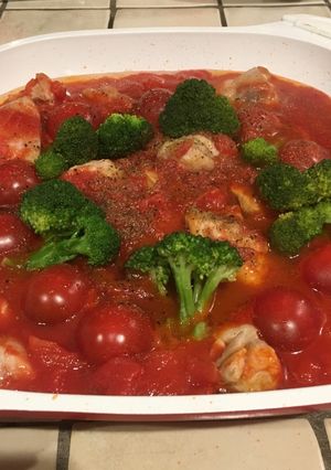 簡単☆鶏肉のトマト煮-レシピのメイン写真