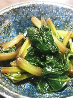 葉ワサビの醤油漬け-レシピのメイン写真