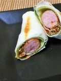 お弁当に！ホットドッグ春巻き