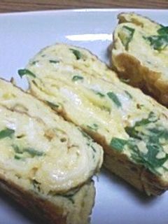 ネギどっさり玉子焼き-レシピのメイン写真
