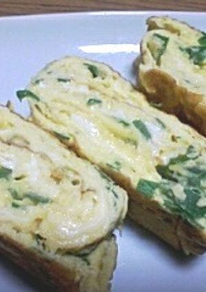 ネギどっさり玉子焼き-レシピのメイン写真