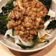 フレッシュマリネと納豆の豆腐のせ