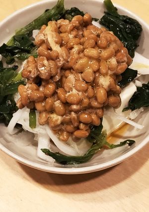 フレッシュマリネと納豆の豆腐のせ-レシピのメイン写真