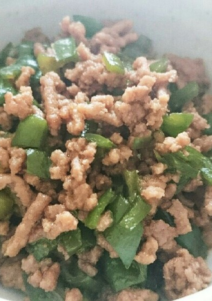 万能常備菜!!ピーマンと挽き肉のそぼろ煮-レシピのメイン写真