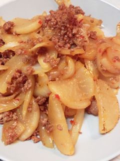 大根の甘辛そぼろ煮☆-レシピのメイン写真
