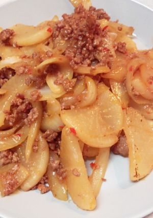大根の甘辛そぼろ煮☆-レシピのメイン写真