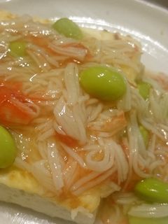 豆腐ステーキカニかま餡かけ-レシピのメイン写真