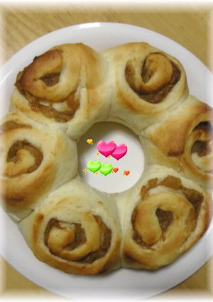 ❀ฺシナモンアップルリング❀ฺ-レシピのメイン写真