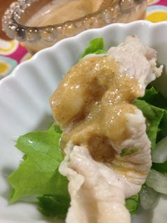 新玉ねぎで冷しゃぶのタレ-レシピのメイン写真