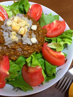 野菜たっぷりタコライス風ドライカレー-レシピのメイン写真