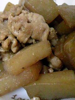 子ども大好き☆こんにゃくと豚肉の甘辛炒め-レシピのメイン写真
