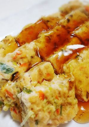 簡単つくねオーブンで一気に焼いて切るだけ-レシピのメイン写真