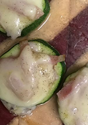ズッキーニのチーズベーコン焼き-レシピのメイン写真