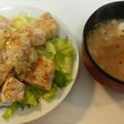 カジキマグロのネギ塩ソテー