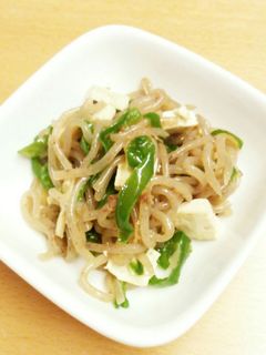 糸こんにゃくのパパッと炒め-レシピのメイン写真