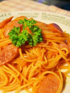 懐かしのナポリタン-レシピのメイン写真