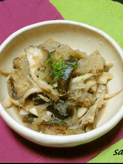 ナスと舞茸のみぞれ煮~柚子の香り~-レシピのメイン写真