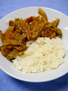 簡単!舞茸カレーライス-レシピのメイン写真