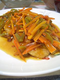 野菜たっぷり鶏肉の甘酢あんかけ-レシピのメイン写真