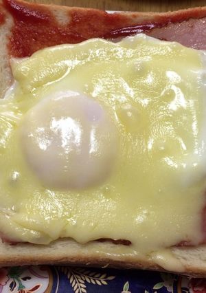 栄養バランス満点!!朝食トースト-レシピのメイン写真
