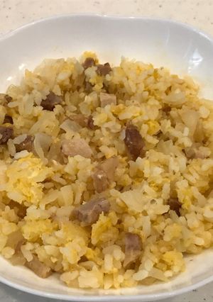 レンジで簡単、パラパラ チャーハン！-レシピのメイン写真