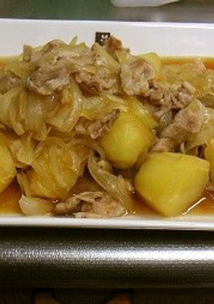 平凡だけど簡単にできる豚じゃが-レシピのメイン写真