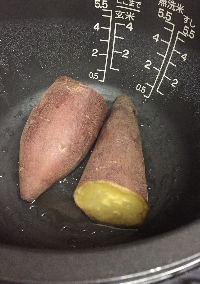 炊飯器で簡単さつまいも（根菜類）蒸し-レシピのメイン写真