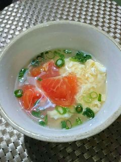 何にでも合う!トマトのお吸い物-レシピのメイン写真