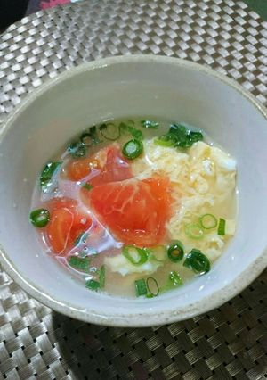 何にでも合う！トマトのお吸い物-レシピのメイン写真