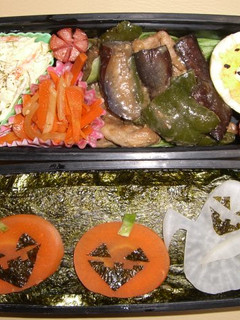 ハロウィン弁当-レシピのメイン写真