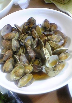 あさりのにんにく醤油蒸し-レシピのメイン写真