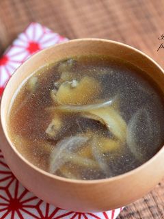 まいたけと玉ねぎのスープ-レシピのメイン写真