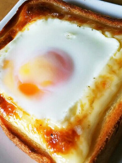 ✲*゚絶品!!目玉焼きトースト✲*゚-レシピのメイン写真