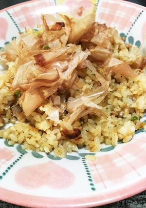 ひとりランチ♪納豆チャーハン-レシピのメイン写真