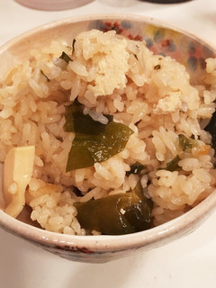 竹の子とワカメの炊き込みご飯-レシピのメイン写真