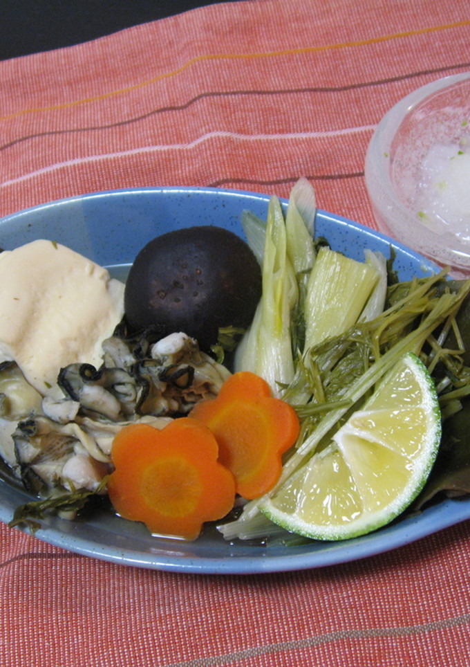 牡蠣と豆腐の酒蒸し-レシピのメイン写真