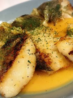 鱈ムニエルのまるごとレモンソースがけ-レシピのメイン写真