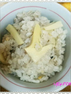 *タケノコご飯*-レシピのメイン写真